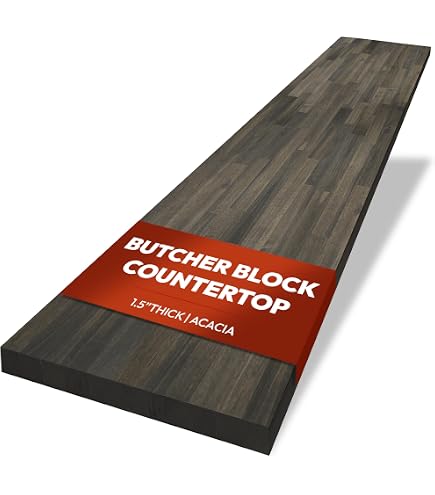 Amazon.com: Howizz 48 x 25 in. Solid Wood Table Top, Mocha Stained